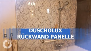 Duscholux Rückwand PanElle  SHKTV Produkt [upl. by Annodam]