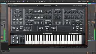 Arturia Synthx V Some of my presets [upl. by Lau]