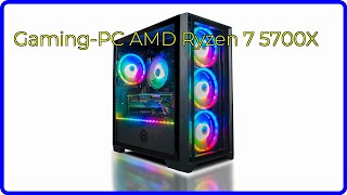 BEWERTUNG 2024 GamingPC AMD Ryzen 7 5700X WESENTLICHE Einzelheiten [upl. by Irbmac]