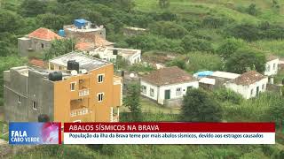 População da ilha da Brava teme por mais abalos sísmicos  Fala Cabo Verde [upl. by Liddie]