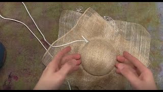 How to Block a Sinamay Percher Hat [upl. by Lucie]