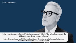 Patrimonio culturale Mollicone FdI quotDimore storiche sono bene privato ma di interesse pubblicoquot [upl. by Kcinemod]