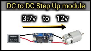 DC to DC Step Up module  how to make 37 volt to 12 volt dc  only 40 ₹  no7024919080 [upl. by Keating396]