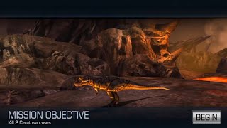 Dino Hunter Deadly Shores  Death By Light Black Ceratosaurus [upl. by Torrie]