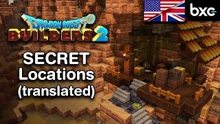 Where to find the Secret Locations translated in the Demo  Dragon Quest Builders 2 [upl. by Bergwall939]