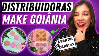 MELHORES DISTRIBUIDORAS PARA COMPRAR MAQUIAGEM NO ATACADO EM GOIÂNIA MAKE POR R150🚨 [upl. by Nomead5]