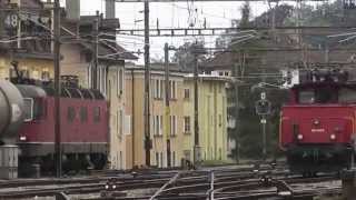 Gare de Lausanne 1  SBB CFF FFS  TGV Lyria [upl. by Kentiggerma]