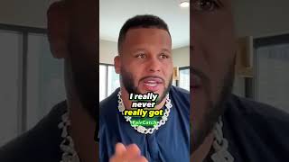 Aaron Donald quotI HATED playing against these NFL TEAMS quot🏈😭 nfl aarondonald americanfootball [upl. by Arualana]