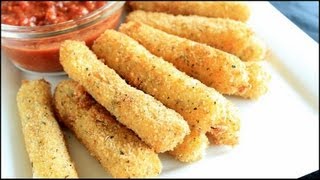 Homemade Mozzarella Sticks [upl. by Natsyrt]