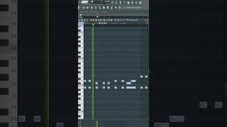 Faithless  Insomnia piano Roll Fl Studio flstudio producer [upl. by Fonzie]