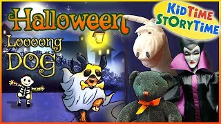 Halloween Loooong Dog  Kids Books Read Aloud [upl. by Walling]