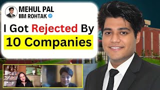 Got Rejected In 10 Interviews😲 IIM Rohtak Student Sharing His BBA amp MBA Journey  IPMAT [upl. by Haggai909]