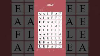 Where is the word Can you finish this Word Search Puzzle game LEAF 290 [upl. by Bohun]