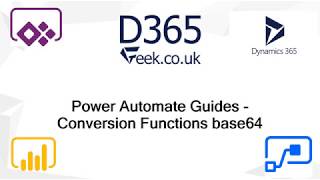 Power Automate Expressions How To base64 [upl. by Arela]