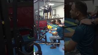 Trunk Control ExercisesBalance Trainingspinalcordinjuryspinalmobilitypainabsworkout [upl. by Nahtnahoj]