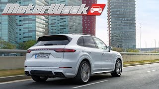 2019 Porsche Cayenne EHybrid  First Drive [upl. by Ahsineg]