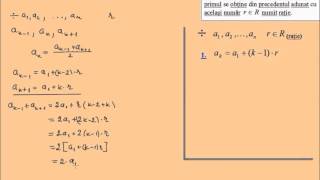 Progresii aritmetice  definitie formule progresii1 [upl. by Marston]