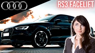 Audi RS3 Facelift 2024  Audi RS3 facelift Interior Exterior Details  What You Need To Know [upl. by Araht]