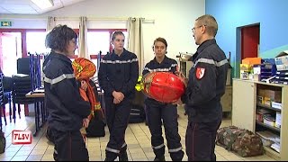 Luçon  les sapeurs pompiers volontaires en formation [upl. by Shwalb]