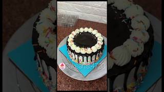 Chocolate cake  Simple amp Easy Multi garnishing chocolate  CakeArtist [upl. by Einnos]