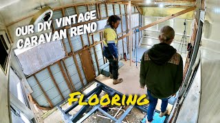 DIY Vintage Caravan Reno Part 10  Subfloors [upl. by Stanton]