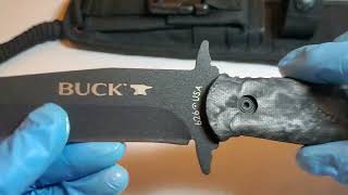 Buck 626 Intrepid XL Tanto Blade Black Reaper Handle [upl. by Effy]