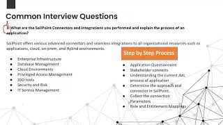 Unlocking SailPoint Identity IQ Common Interview Questions and Answers [upl. by Oly]