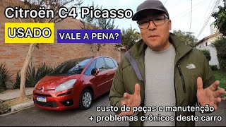 CITRÖEN C4 Picasso G1 usado é boa opção Custo de manutenção peças e problemas comuns [upl. by Butch]