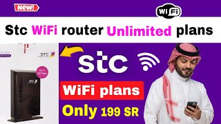 stc wifi router packages  stc sawa unlimited internet package  stc fiber router  faisal talk [upl. by Campney302]