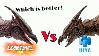 SH MonsterArts Rodan Vs Hiya Toys Rodan Double Review Godzilla Review [upl. by Jenn]