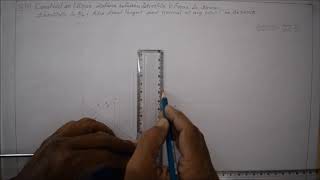 Drawing an Ellipse by Directrix method  M117  Engineering Graphics in Tamil [upl. by Aneetsirk243]