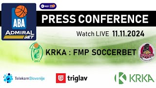 Live Press KK Krka  KK FMP Soccerbet [upl. by Anu132]