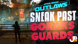 Dont get caught How to infiltrate Goraks base in Star Wars Outlaws [upl. by Nawor378]