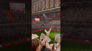 Ajax fans before Maccabi match europaleague shorts footballpassion [upl. by Maiocco]