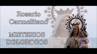 Misterios Dolorosos Rezo del Rosario Carmelitano [upl. by Rabush240]