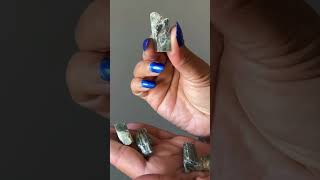 Kyanite Raw Crystal Green Stone in Case [upl. by Annaohj725]