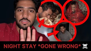 Night stay with friends gone wrong 😱  Dhruv bhati [upl. by Lorenzana718]