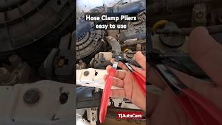 hose clamp pliers easy to use mechanic tools tip diy mechaniclife TjAutoCare shorts hacks [upl. by Enneicul745]