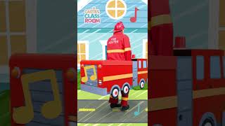 Oohweeooh 🚒 Can you sing along herecomesthefiretruck supersimple caitiesclassroom shorts [upl. by Leisam]