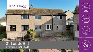 21 Lairds Hill Eyemouth TD14 5ED  Video Tour [upl. by Cotterell888]