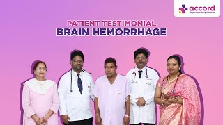 Timely Diagnosis can save a precious life  Subarachnoid Hemorrhage  Accord Hospital [upl. by Gladdie]