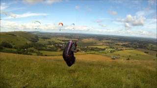 Foot or Flybubble 2013  South Downs Paragliding XC Challenge Intro [upl. by Menendez]