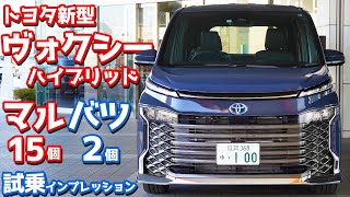 【本音評価】トヨタ新型ヴォクシーハイブリッドに試乗！気になる点をマルバツチェック！【TOYOTA NEW VOXY HYBRID SG】 [upl. by Aihtnyc]