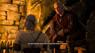 Witcher 3 Ciri and Geralt emotional reunion [upl. by Chaunce33]