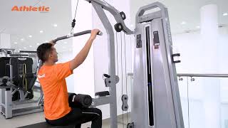 Athletic Vision Fitness  PERFORMANCE LINE  LAT amp PULLEY MACHINE [upl. by Elburt]