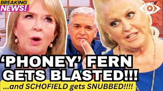 Fern Britton Gets Blasted After This Morning Interview As Phillip Schofield Is ERASED [upl. by Nahsab]