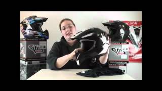 Stealth Flyte Pro Style Helmet at MotorcycleSuperstorecom [upl. by Eittam]