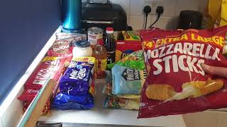 Payday Haul From Farmfoods ukpreppers costofliving shoppinghaul [upl. by Aerdnod]