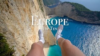 Top 10 Places To Visit In Europe [upl. by Marchak]