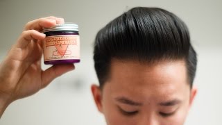 Nostalgic Handmade Medium Pomade Review  Mango Medium [upl. by Alpheus]